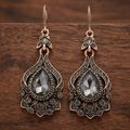Aoaoame Victorian Style Teardrop Earrings