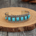 Aoaome Turquoise Lace Opening Bracelets