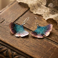 Aoaome Blue butterfly boho in sterling silver earrings