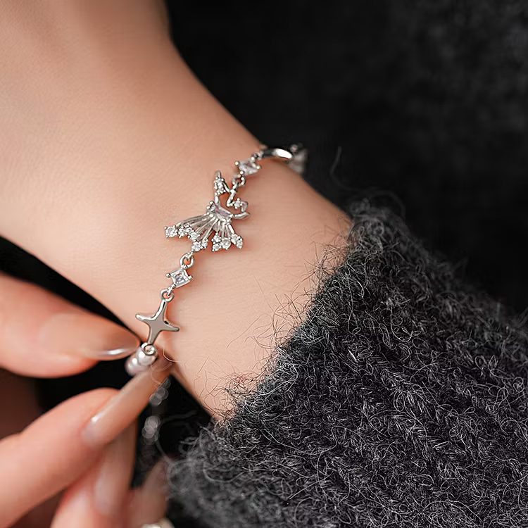 Aoaome Butterfly Four Star Pearl Bracelets