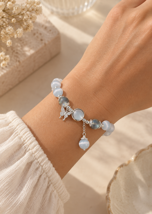 Aoaome Cat's Eye Stone Bracelets