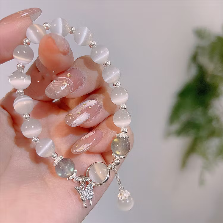 Aoaome Cat's Eye Stone Bracelets
