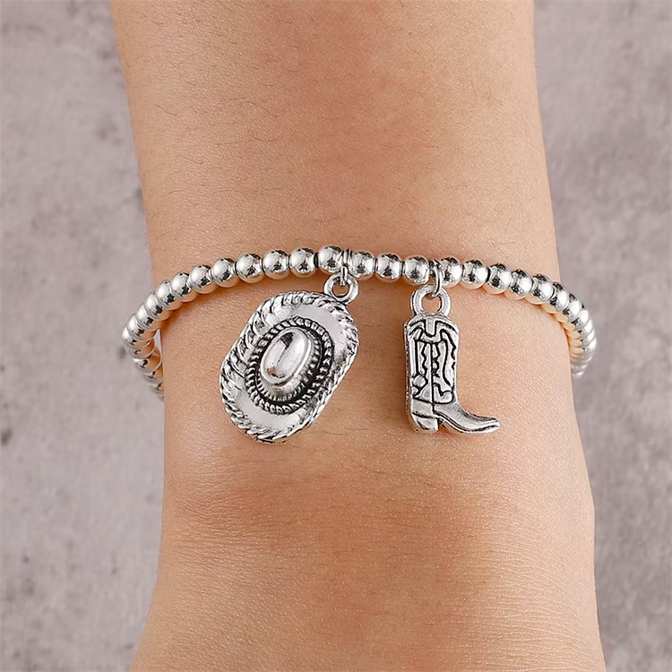 Aoaome Cowboy Boots Bracelets