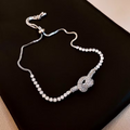 Aoaome Cross Zircon Knot Adjustable Bracelets