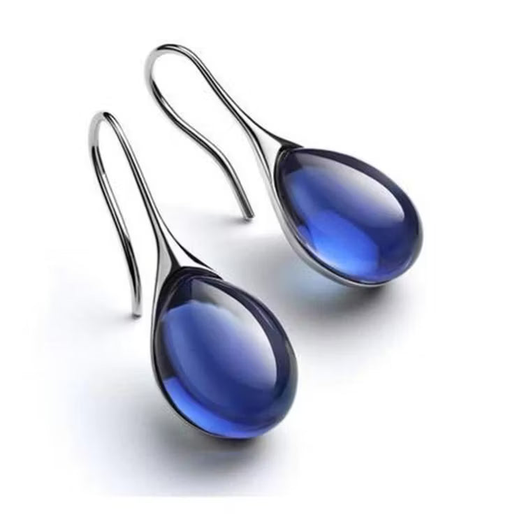 Aoaome Crystal Drop in Gold and Silver Earrings