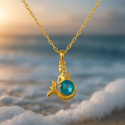 Aoaome Dolphin Necklaces