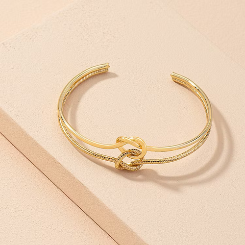 Aoaome Double Ring Buckle Open Bracelets