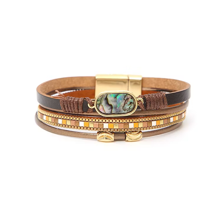 Aoaome Forest Series Multi-layer Leather Bracelets