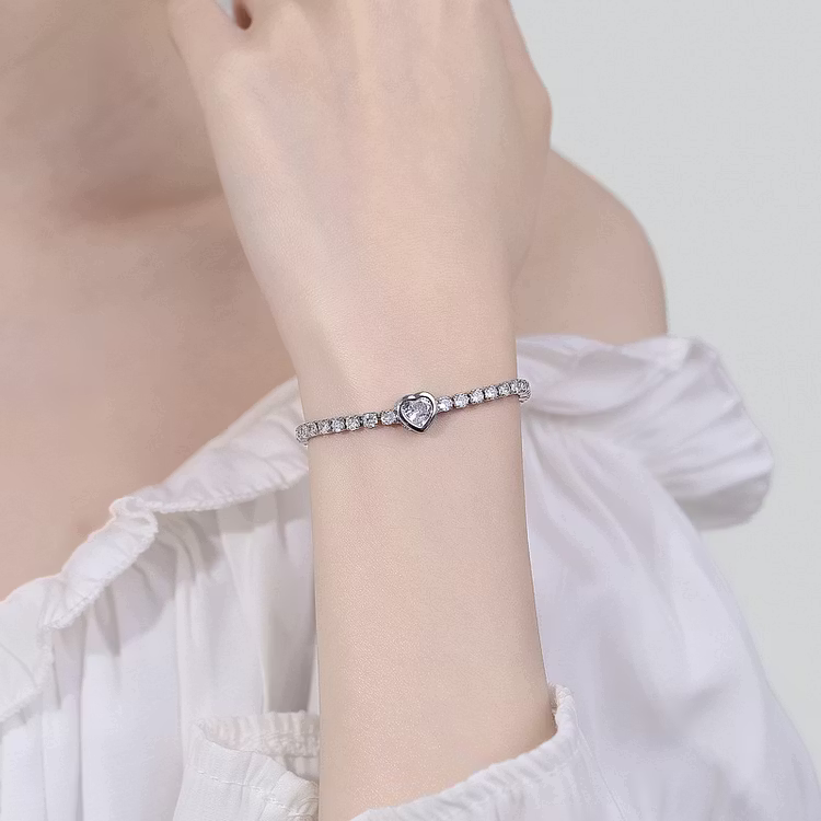 Aoaome Full Diamond Love Bracelets