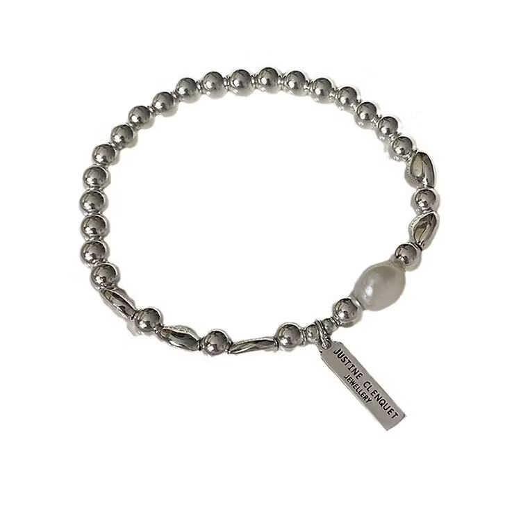 Aoaome Geometric Rectangular Pearl Bracelets
