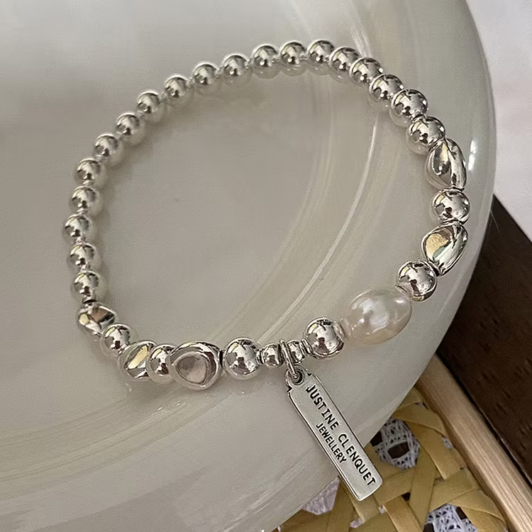 Aoaome Geometric Rectangular Pearl Bracelets