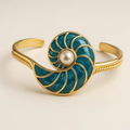 Aoaome Golden Conch Bracelets
