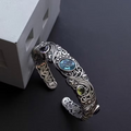Aoaome Hollow Carved Bracelets