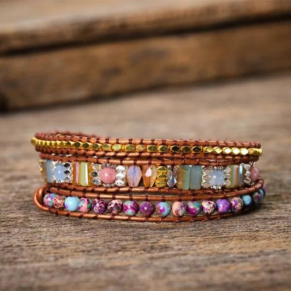 Aoaome Imperial Heart Protection Wrap Adjustable Bracelets