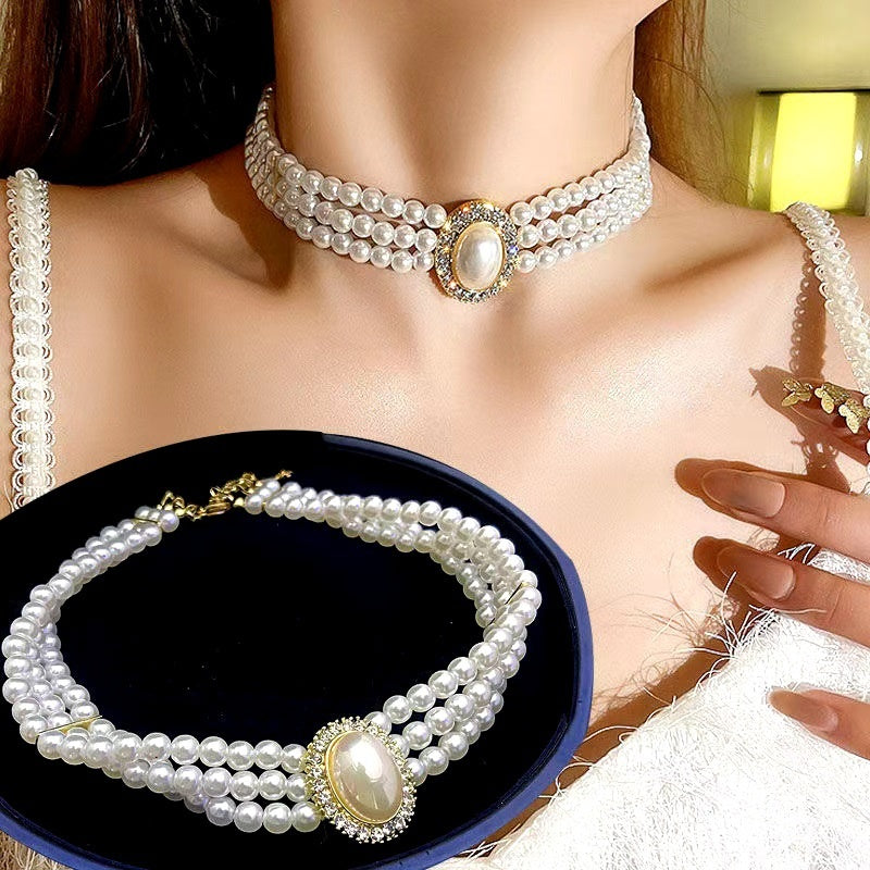 Aoaome Irregular Pearl Necklaces