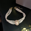 Aoaome Irregular Pearl Necklaces