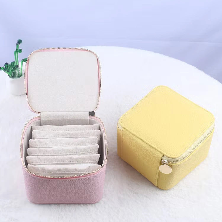 Aoaome Leather Jewelry Portable Packaging Boxes