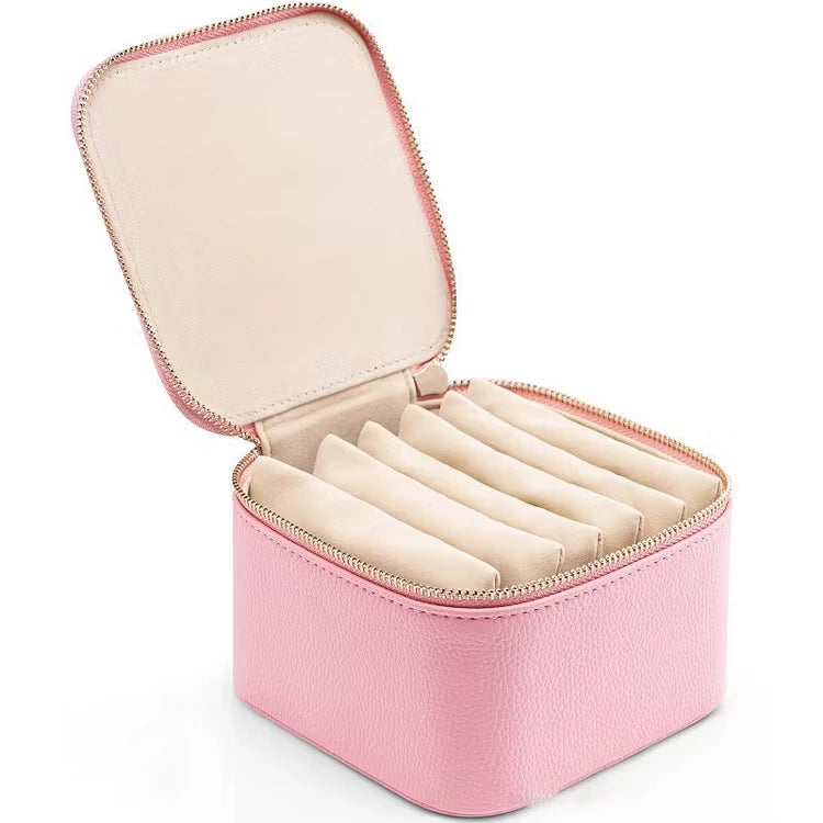 Aoaome Leather Jewelry Portable Packaging Boxes