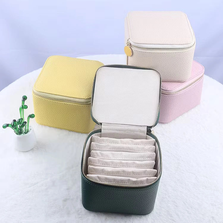 Aoaome Leather Jewelry Portable Packaging Boxes