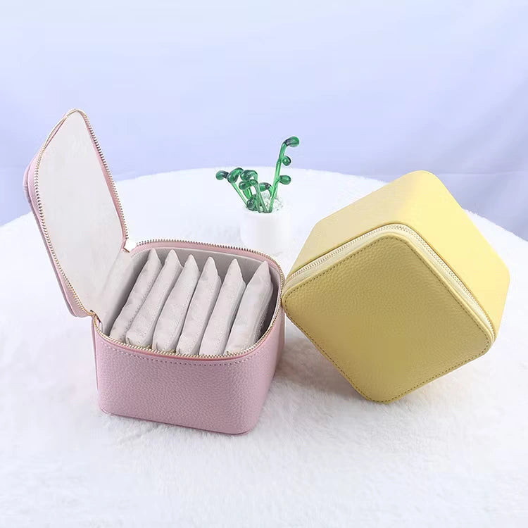 Aoaome Leather Jewelry Portable Packaging Boxes