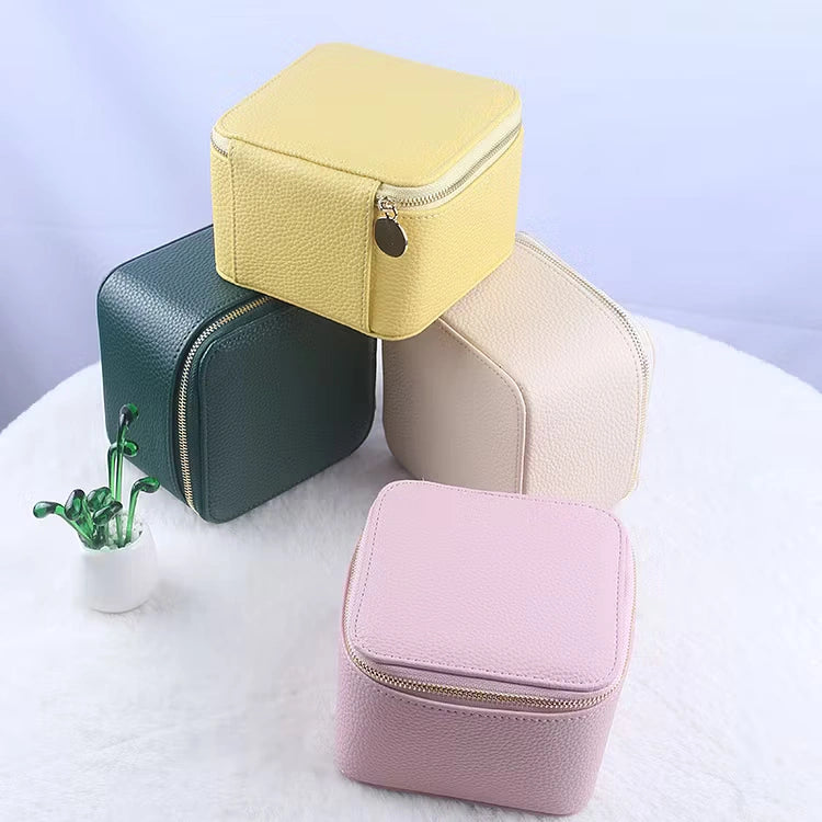 Aoaome Leather Jewelry Portable Packaging Boxes
