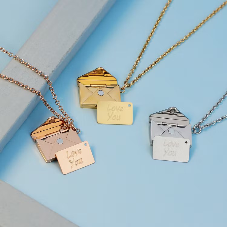 Aoaome Love Letter Necklaces