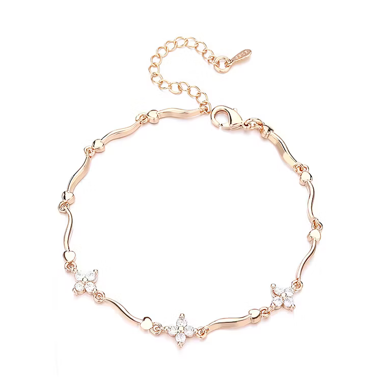 Aoaome Lucky Clover Bracelets