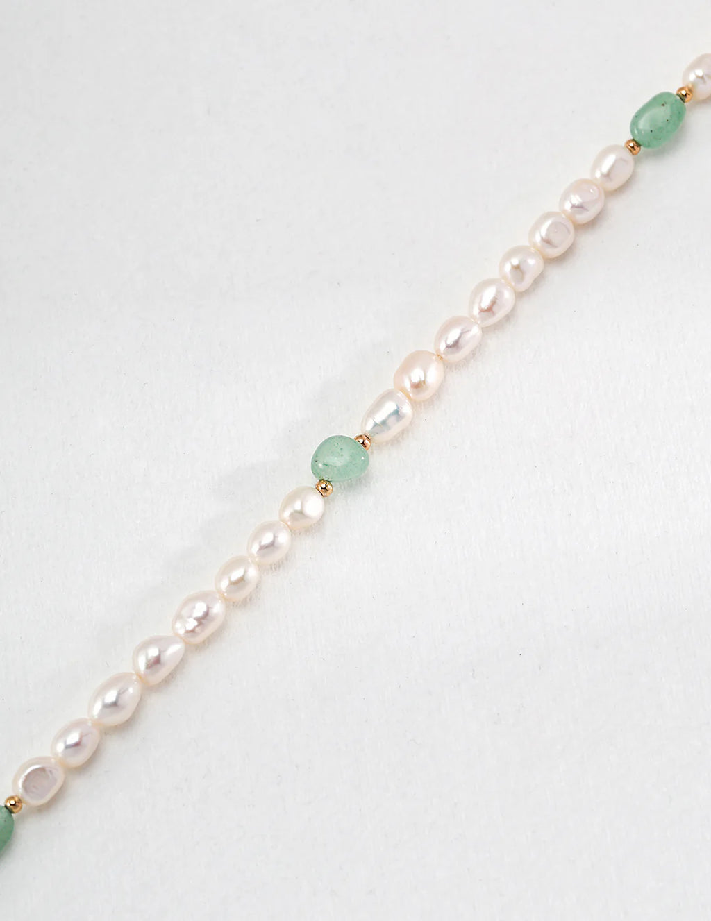 Aoaome Natural Jasper Pearl Necklaces