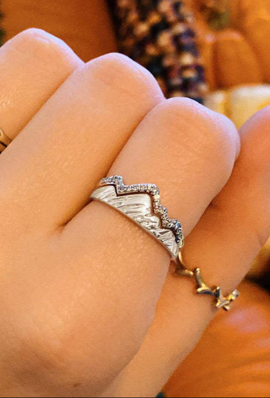 Aoaome Natural Mountains Fashion Rings