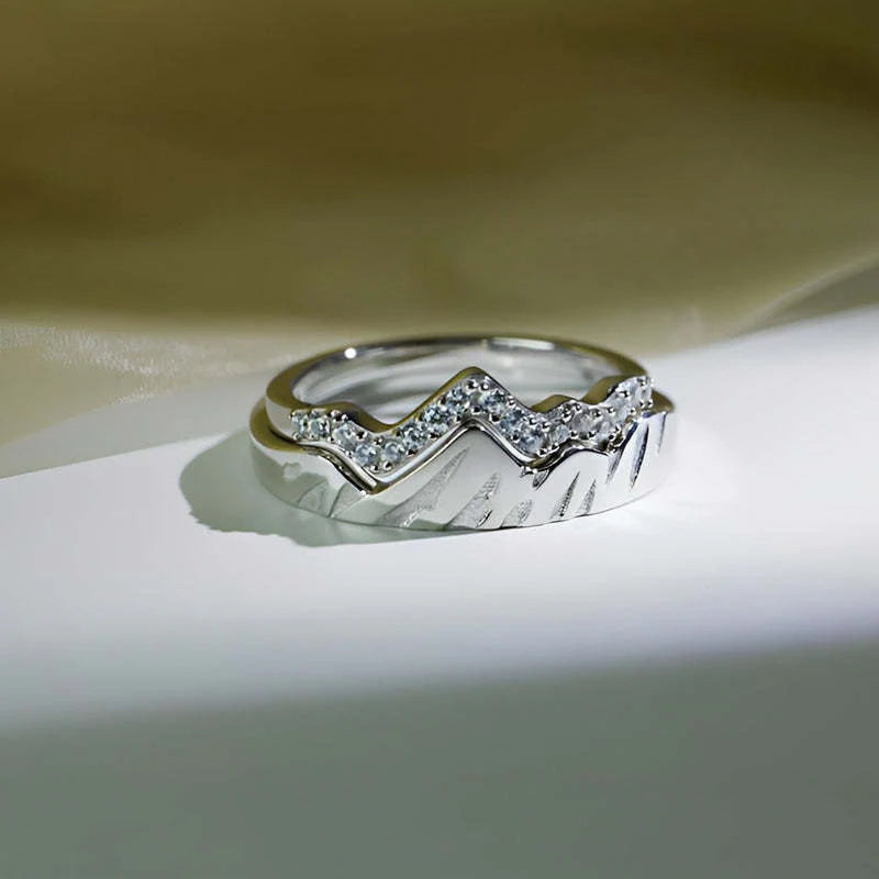 Aoaome Natural Mountains Fashion Rings