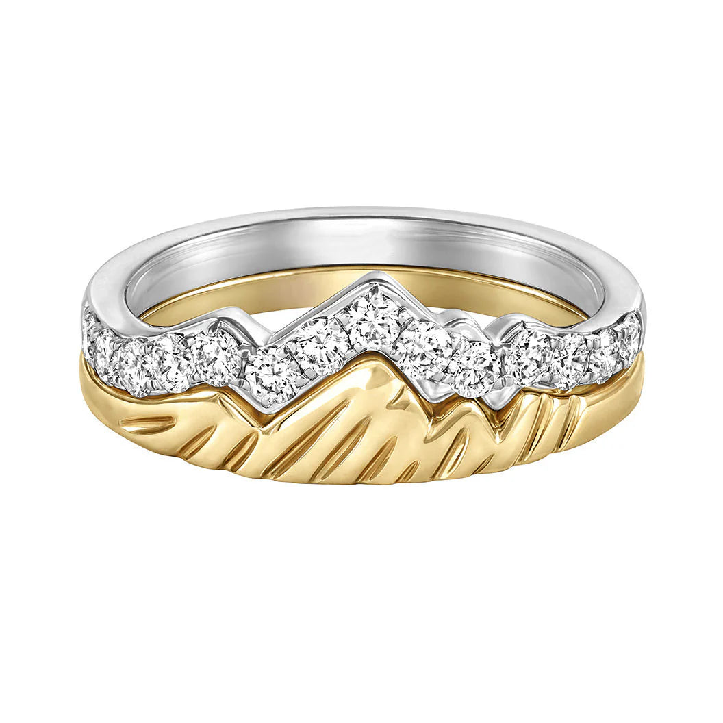 Aoaome Natural Mountains Fashion Rings