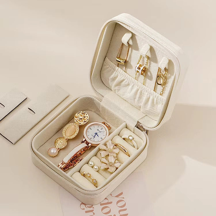 Aoaome Portable Rings,Earrings,Necklaces Boxs