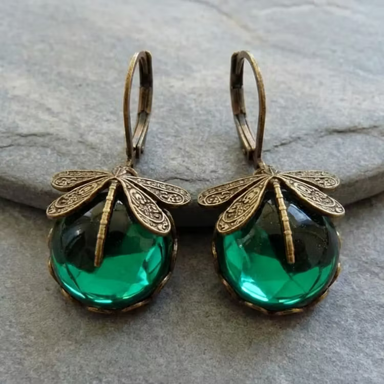 Aoaome Spherical Dragonfly Earrings