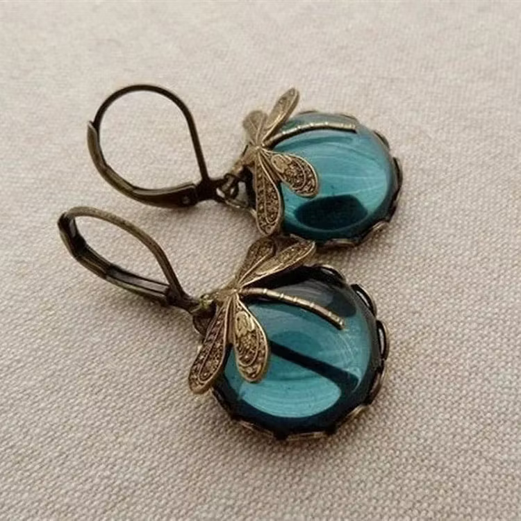 Aoaome Spherical Dragonfly Earrings