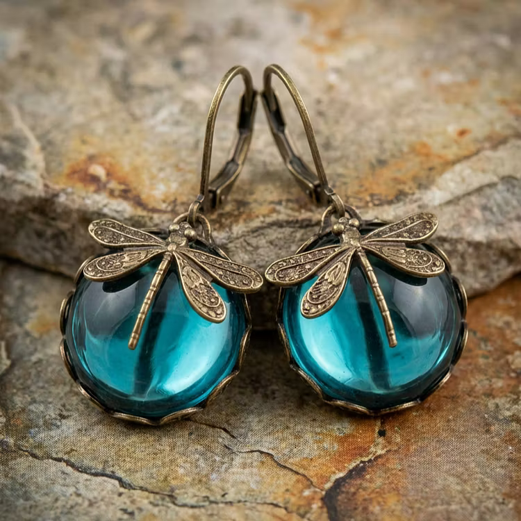 Aoaome Spherical Dragonfly Earrings