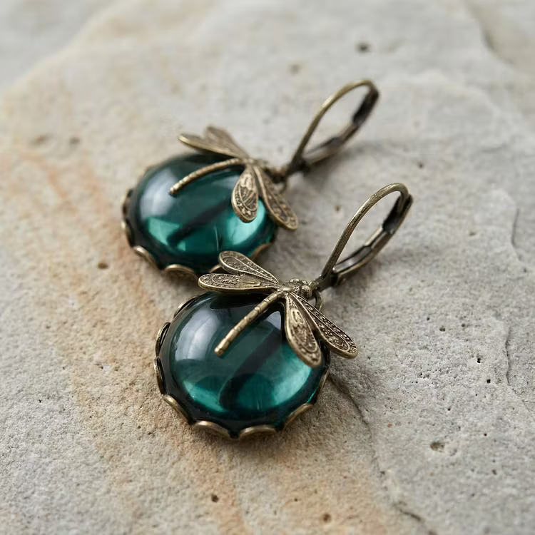 Aoaome Spherical Dragonfly Earrings