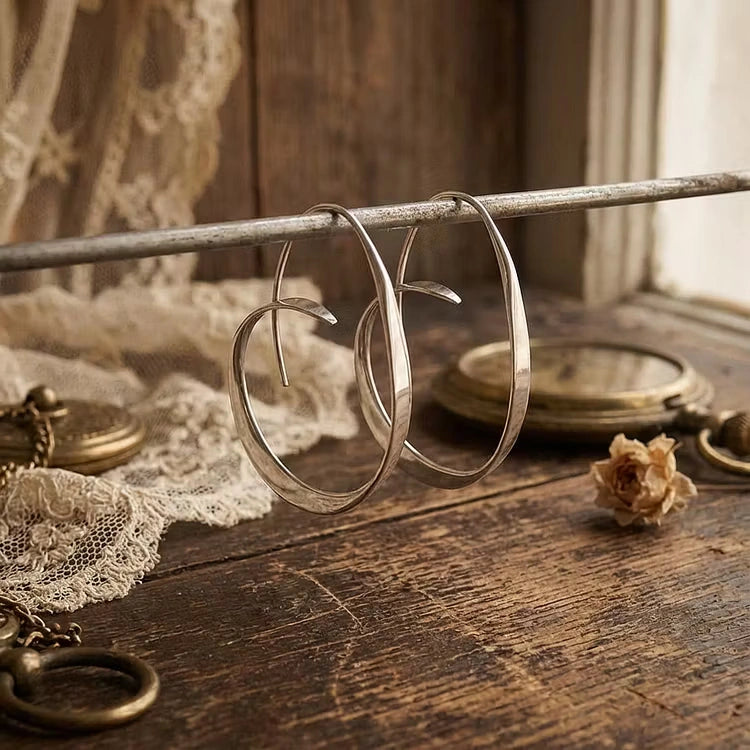 Aoaome Spiral Shaped Earrings