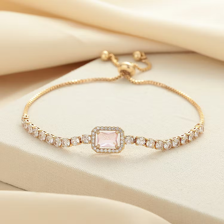 Aoaome Square Diamond Bracelets