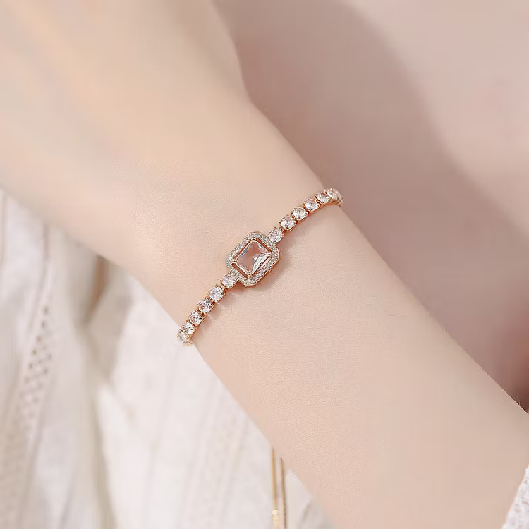 Aoaome Square Diamond Bracelets