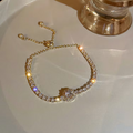 Aoaome Square Diamond Studded Bracelets