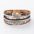 Aoaome Summer Beach Leather Bracelets