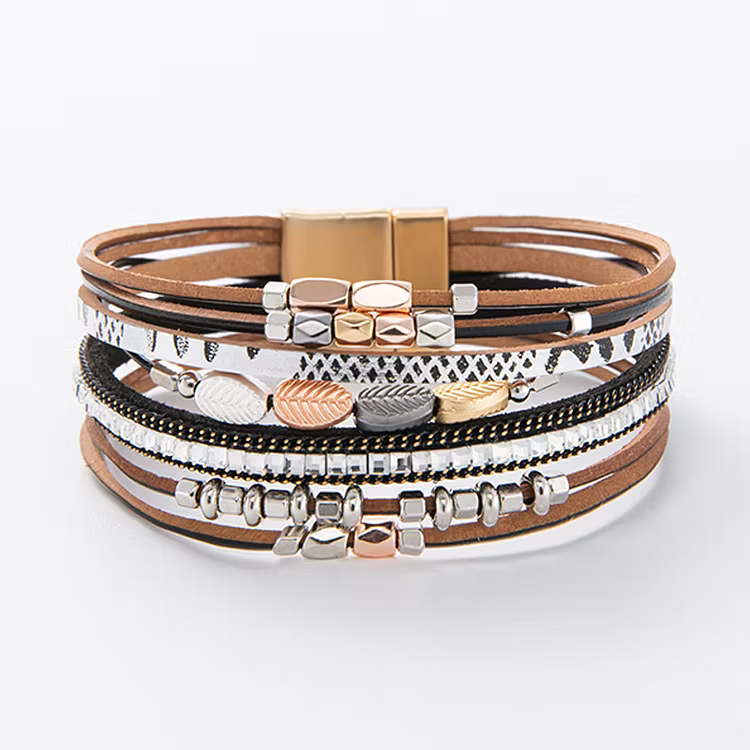 Aoaome Summer Beach Leather Bracelets