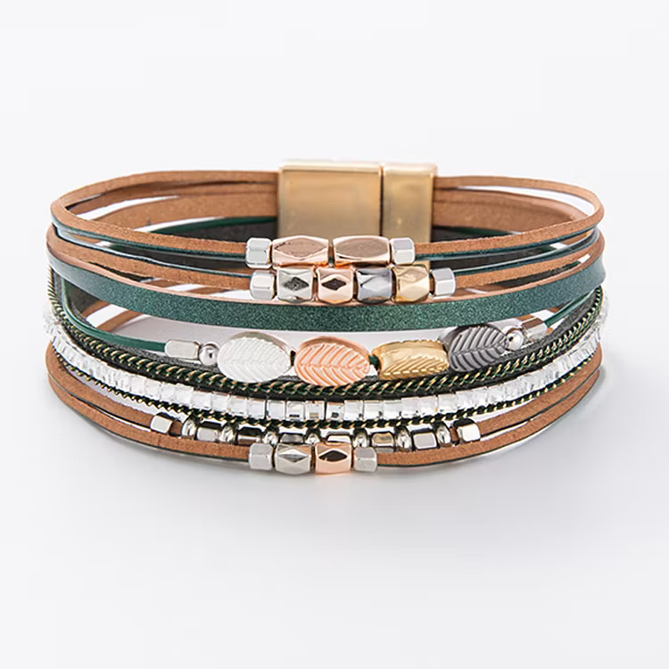 Aoaome Summer Beach Leather Bracelets