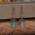Aoaome Vintage Bohemian Dragonfly Dangle Earrings
