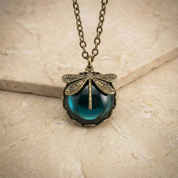 Aoaome Vintage Dragonfly Necklaces