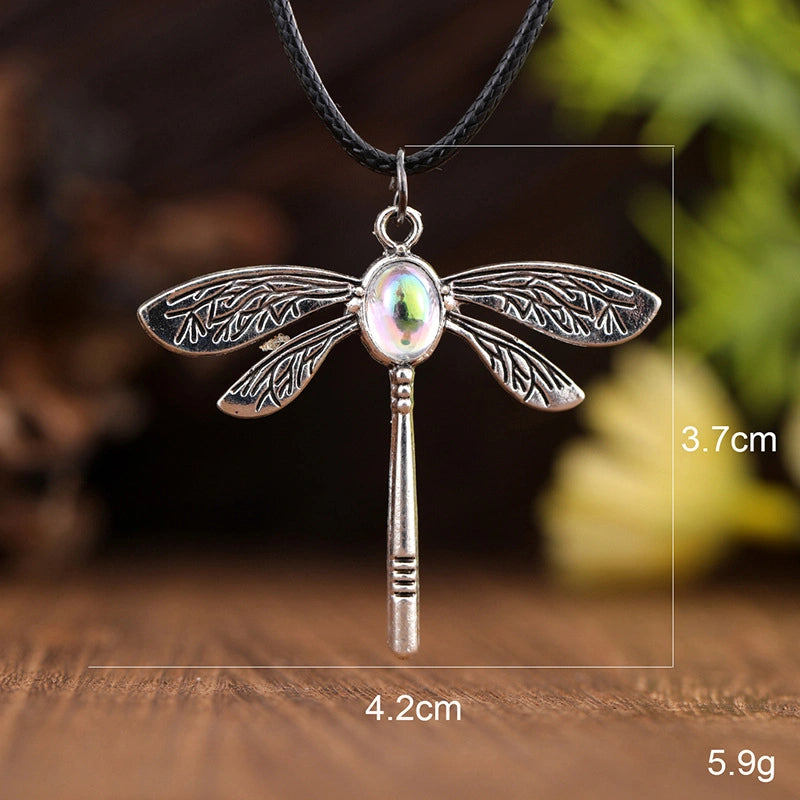 Aoaome Vintage Dragonfly Necklaces