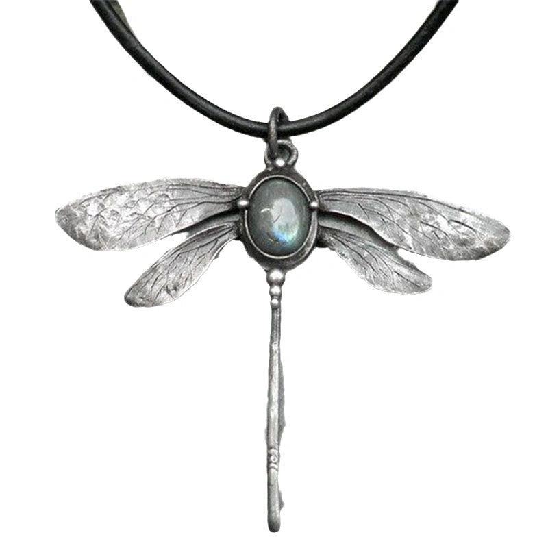 Aoaome Vintage Dragonfly Necklaces