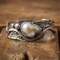 Aoaome Vintage Pearl Irregular Rings