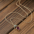Aoaome Vintage Pomegranate Necklaces