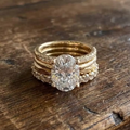 Aoaome Vintage Zirconia Bright Rings